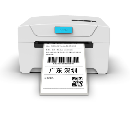 Directe Thermische van de het Etiketprinter van de Druk Draadloze 3 Duim het Verschepende Etiketprinter van Lan USPS