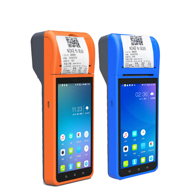 16GB Android 8,1 het Facturerings Handbediende het Verkooppuntsystemen van de POS-terminalmachine