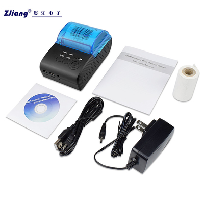 De draagbare Eindprinter Thermische Printer 58mm van USB Bluetooth van 2 Duimbluetooth