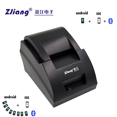 USB LAN Desktop 58mm POS Bluetooth Thermische OEM van de Ontvangstbewijsprinter