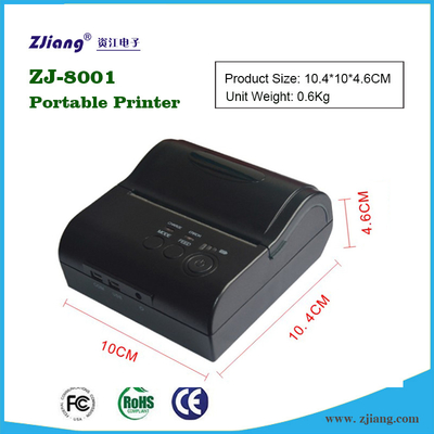 80mm Mini Ontvangst Android 3 Inch Bill Bluetooth Draadloze Printer Thermische Mobiel
