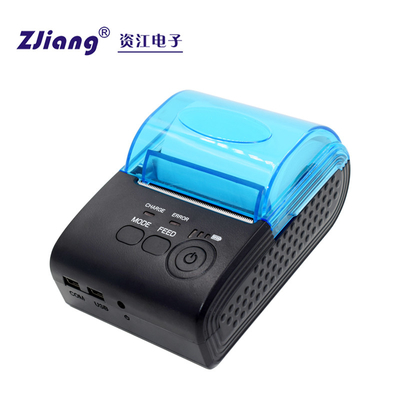 2inch 58mm Mini Portable Wireless Portable Printers 203DPI voor Vensters Linux