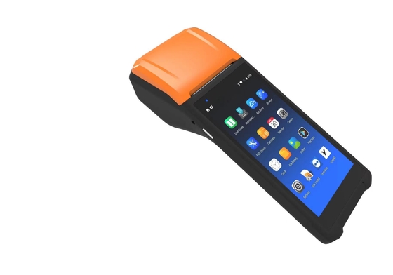 Android-Betalings Handbediende POS-terminal 4g Draagbare POS met Ingebouwde Printer