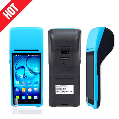 Handbediende Mobiele de POS-terminalbetaling van 3g 4g allen in Één POS Machine 5,5“ Touchscreen