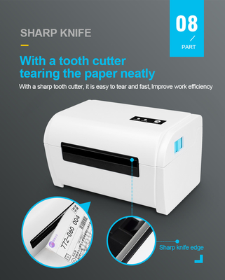 De thermische Printer Portable Label Maker USB/Bluetooth van het Streepjescode4x6 Etiket