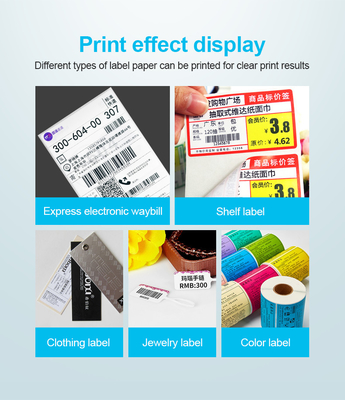 De thermische Printer Portable Label Maker USB/Bluetooth van het Streepjescode4x6 Etiket