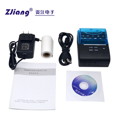 ODM Draadloze Thermische Printer 58mm Mini Bluetooth Printer
