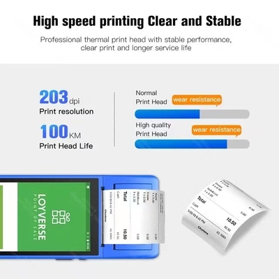 Hand - gehouden Eindandroid-Touch screen allen in de Systemen van Één Pos Systeemverkooppunt
