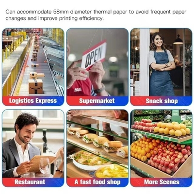 Hand - gehouden Eindandroid-Touch screen allen in de Systemen van Één Pos Systeemverkooppunt