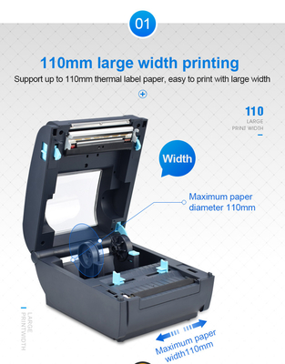 Van de het Verschepende Etiketmaker van Bluetooth de Printer 4x6 voor Fedex USPS