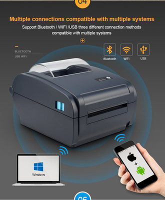 Van de het Verschepende Etiketmaker van Bluetooth de Printer 4x6 voor Fedex USPS
