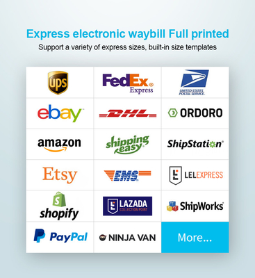 Draadloze het Verschepende Etiketprinter 4x6 van Bluetooth voor Usps-Pakketten 203DPI
