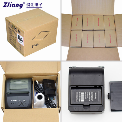 Draadloos BT 2 Duim 58mm Draagbare Mini Thermal Printer For Shipping-Etiketten