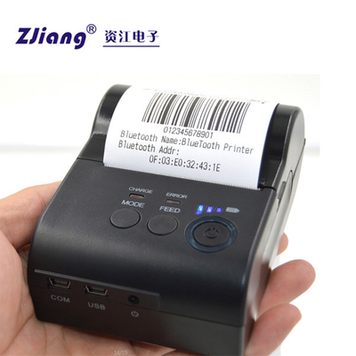 ODM RS232 Bluetooth Draadloze Draagbare Printers 58mm Android voor Mobiele Telefoon