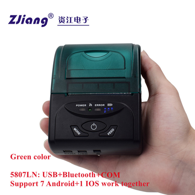 58mm de Draadloze Draagbare Druk van het het QR Codeontvangstbewijs van Bluetooth Mini For van de Printers Thermische Printer
