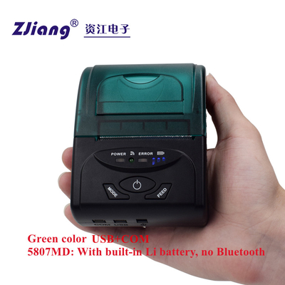 58mm de Draadloze Draagbare Druk van het het QR Codeontvangstbewijs van Bluetooth Mini For van de Printers Thermische Printer