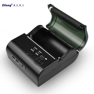 Klein Mini Smart 80mm Portbale Mini Thermal Printer Bluetooth 4,0 voor etiketdruk