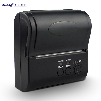 Klein Mini Smart 80mm Portbale Mini Thermal Printer Bluetooth 4,0 voor etiketdruk