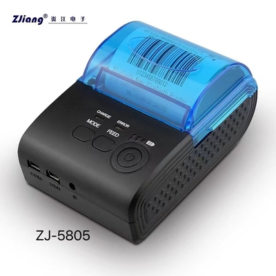 58mm USB Thermisch Mini Bluetooth Printer For Android IOS POS Ontvangstbewijs
