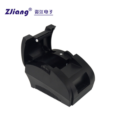Zwarte kleur 2 inch USB thermische desktopprinter voor supermarktrekening