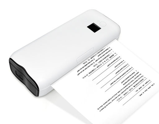 Draadloze draagbare printer Kleine BT-document A4-papierprinter 210 mm
